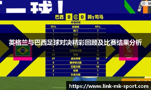 英格兰与巴西足球对决精彩回顾及比赛结果分析