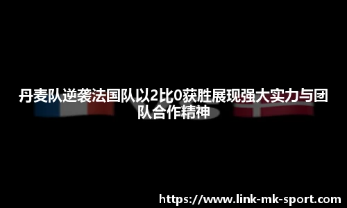 丹麦队逆袭法国队以2比0获胜展现强大实力与团队合作精神