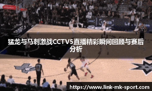 猛龙与马刺激战CCTV5直播精彩瞬间回顾与赛后分析
